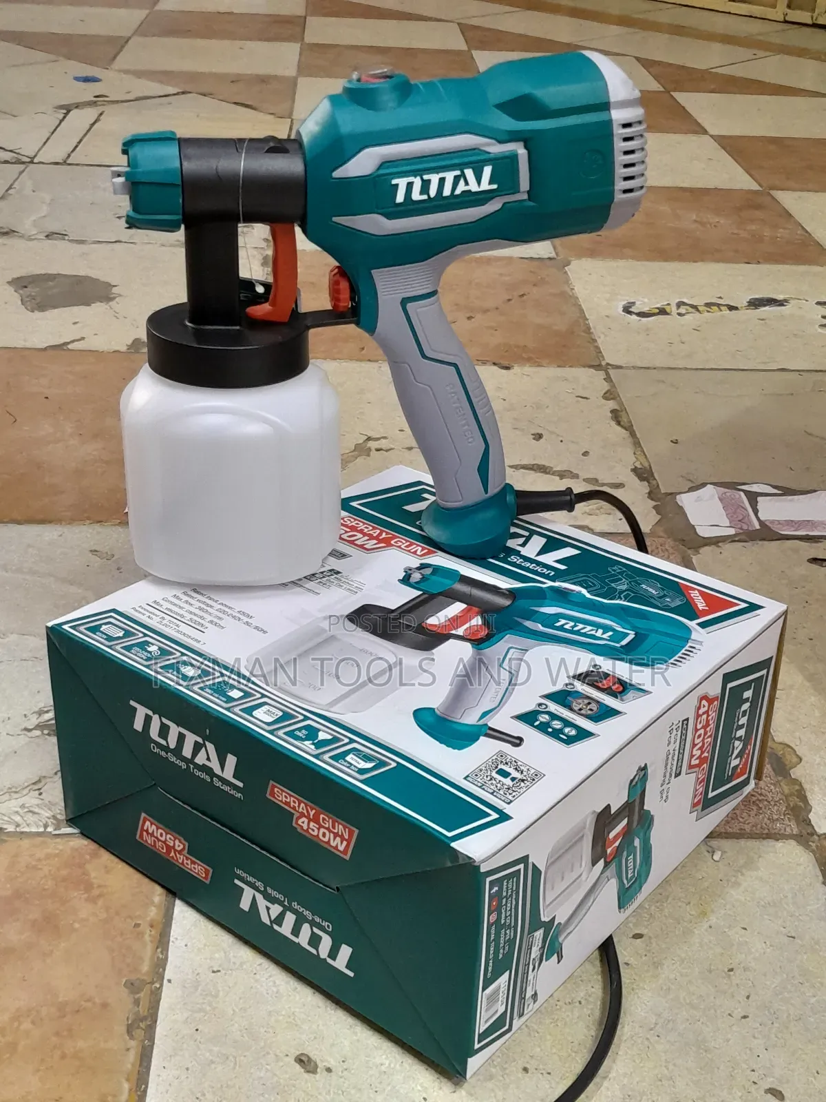 New Electric Total Spray Gun 450 Watts