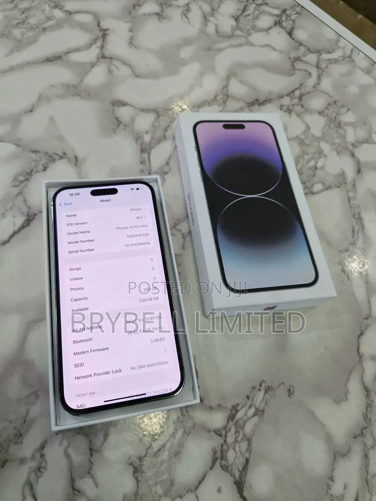 Apple iPhone 14 Pro Max 256 GB Purple
