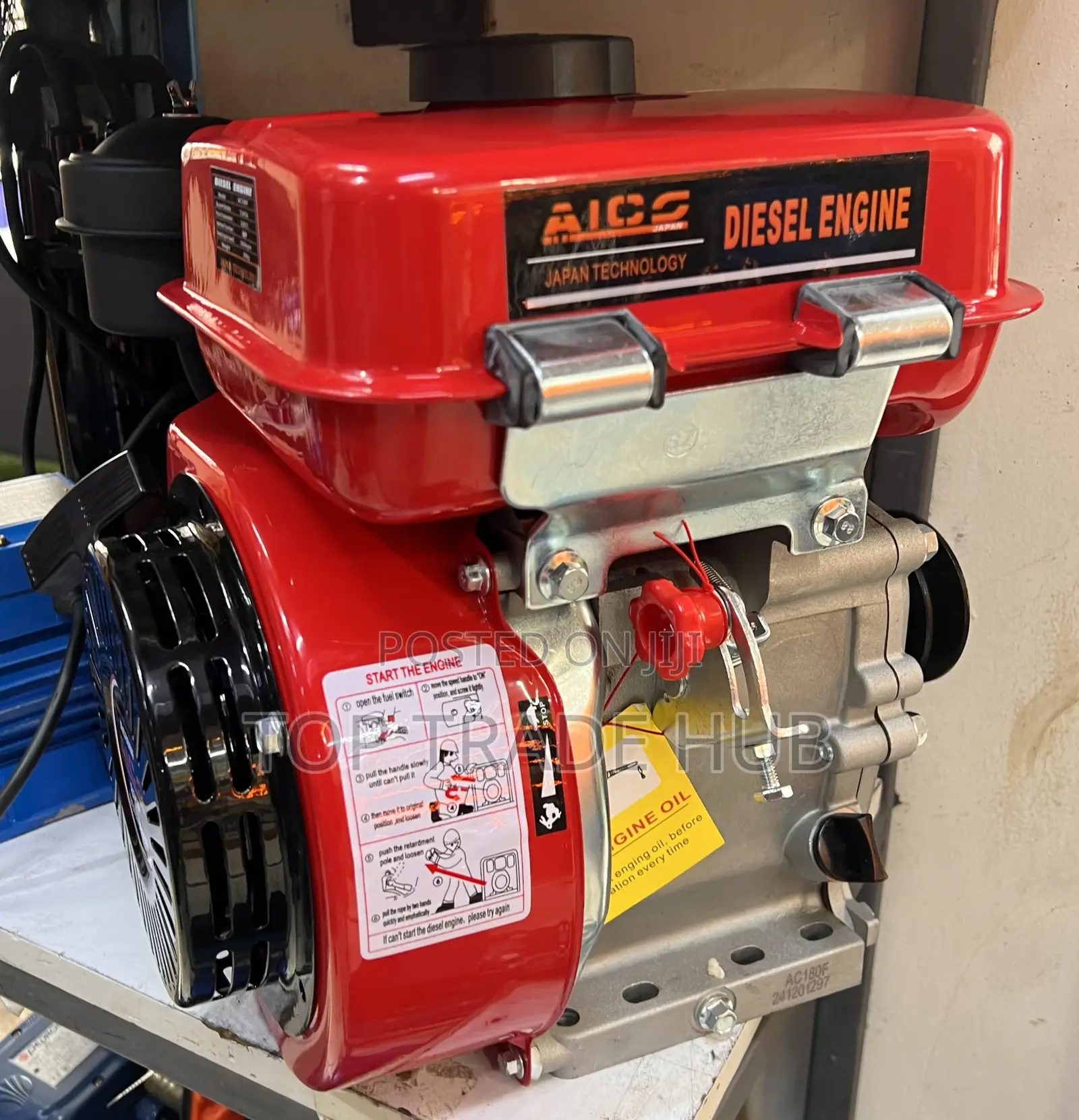 Aico Ac180f Japan Diesel Farm Engine 8hp