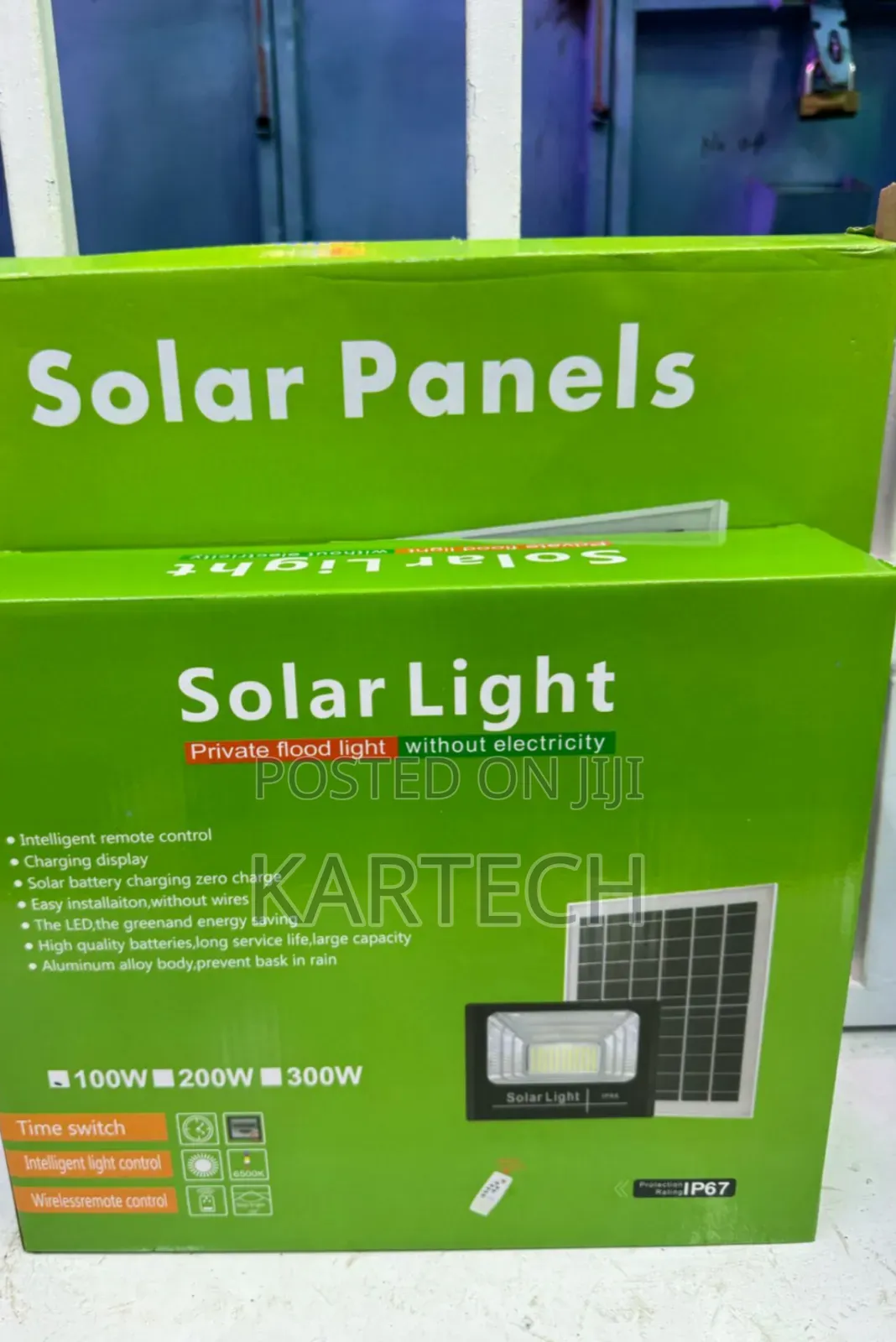 100w Solar Light Floodlight