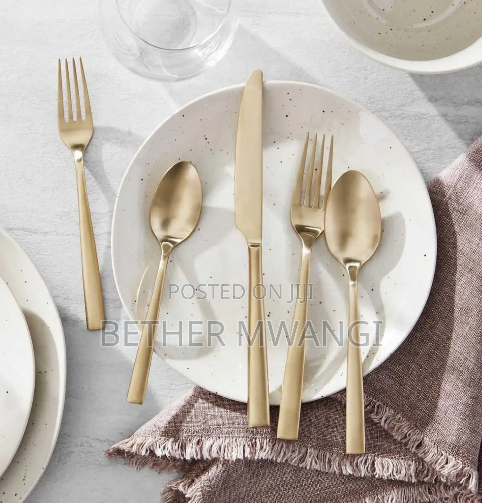 Durable 20 PCS Stainless Steel Flatware Set in Kenya