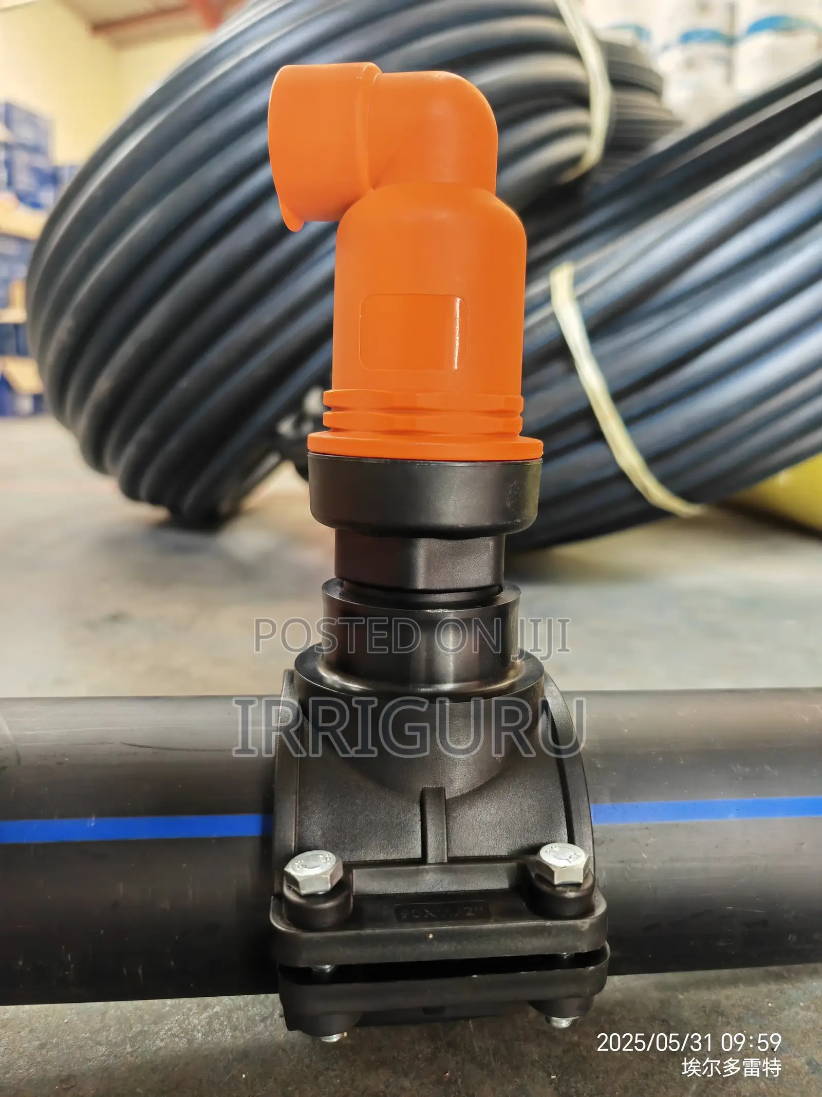 Exhaust Valve. 32 Outer Thread.Orange
