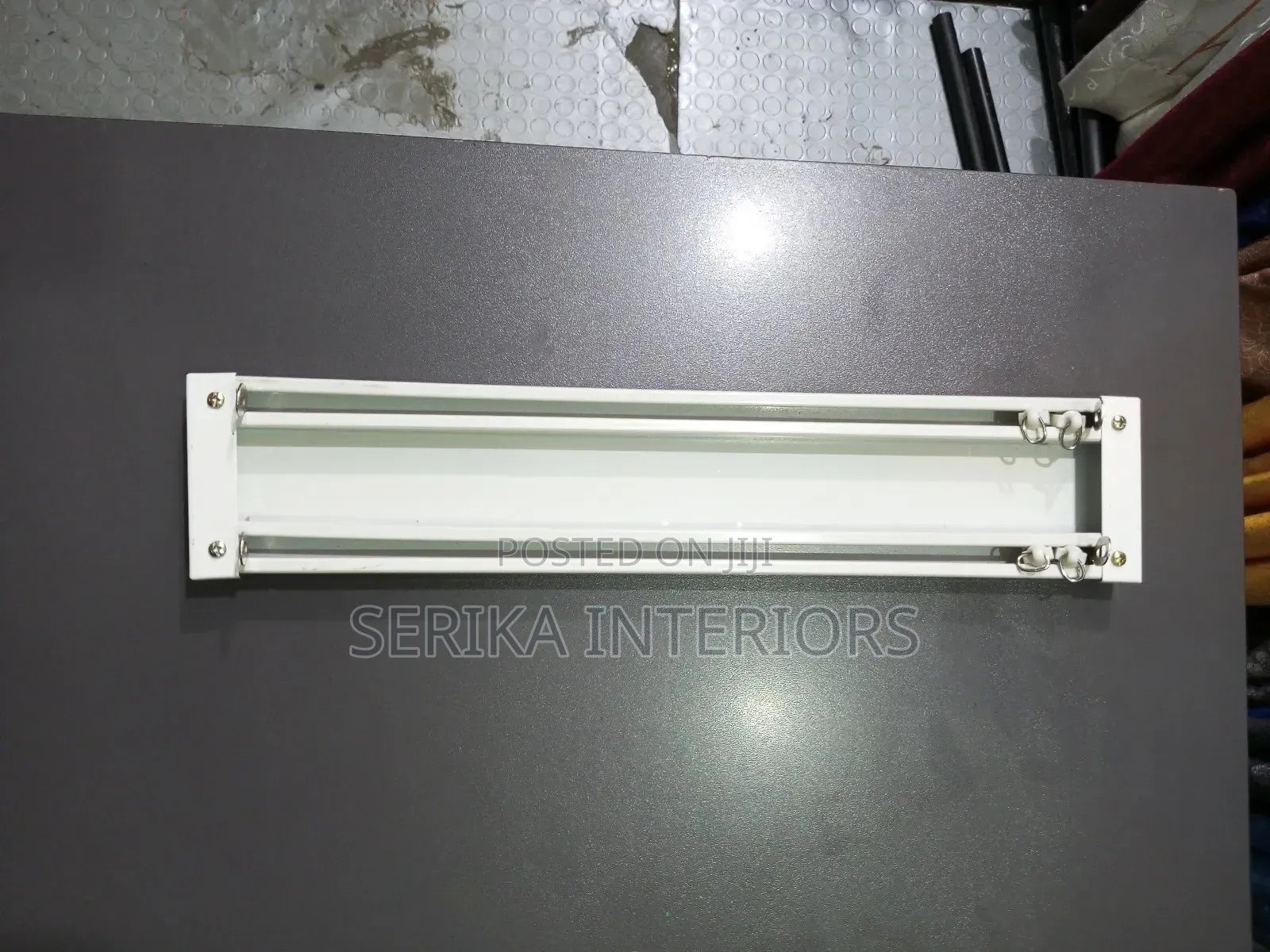 Aluminum Double Curtain Rails Environmental Friendly