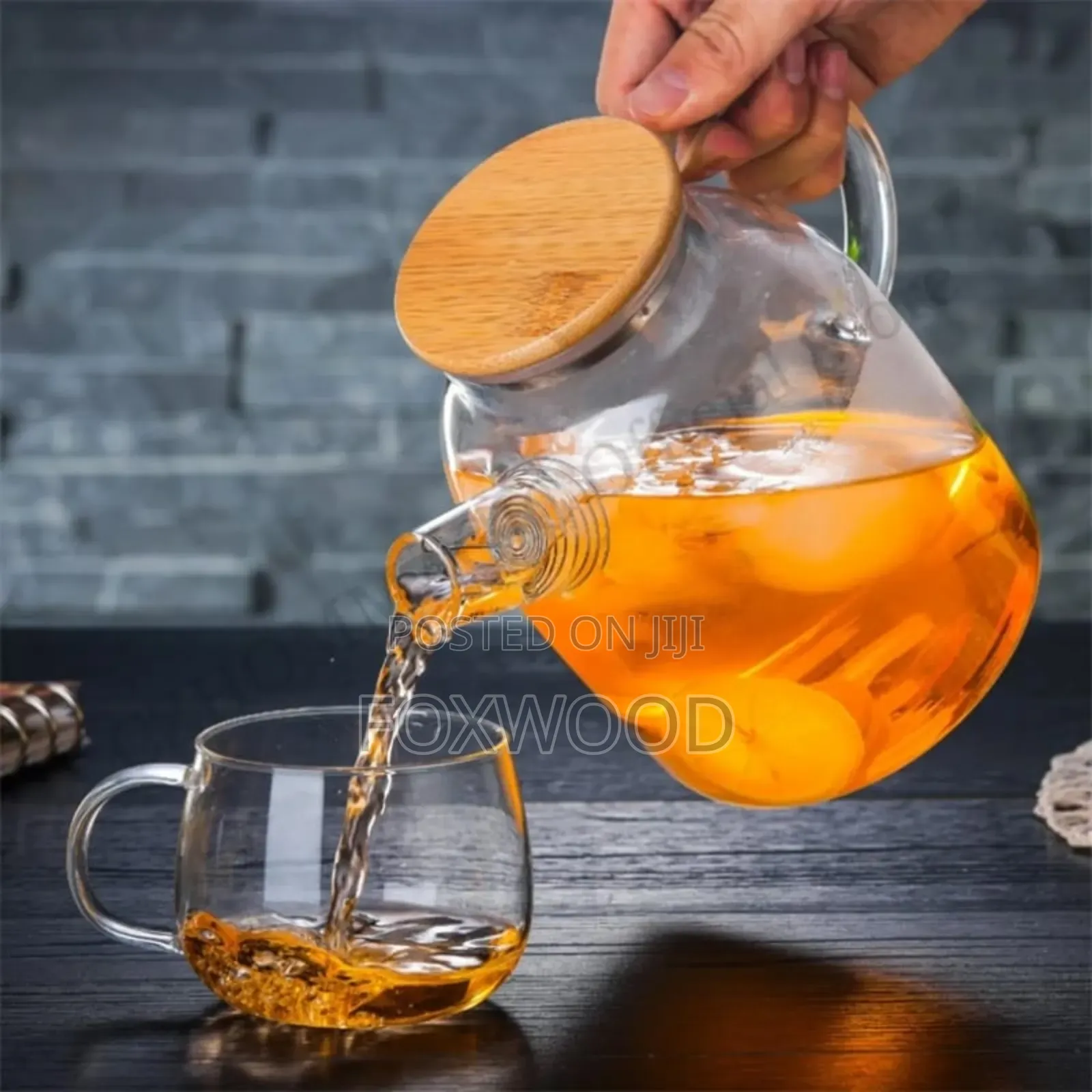 Glass Teapot 1l Available