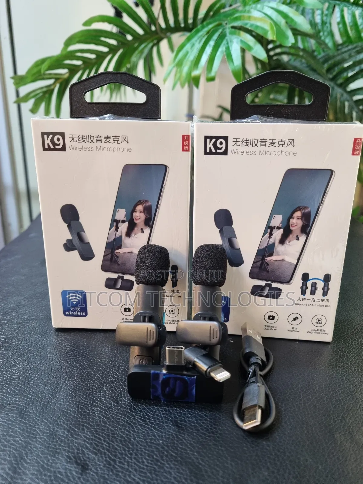  Wireless Microphone for iPhone and Type-C