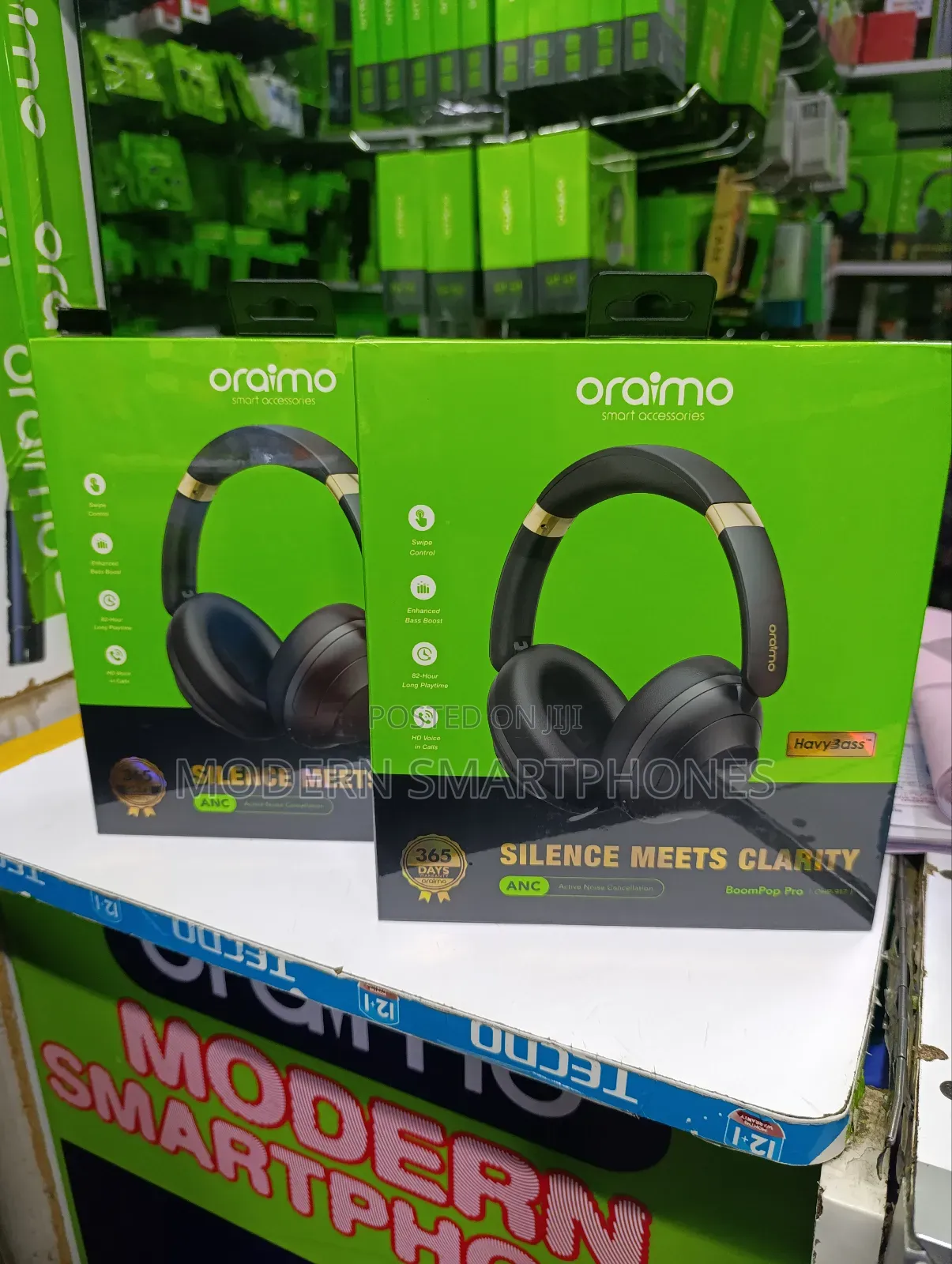 Oraimo Boompop Pro Anc Over-ear Headphones