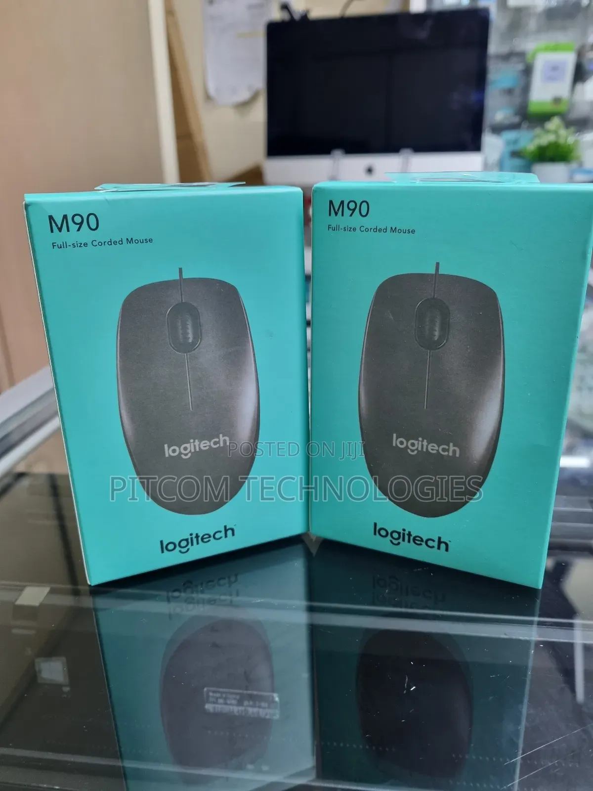 Logitech M90 Full Size Corded Mouse