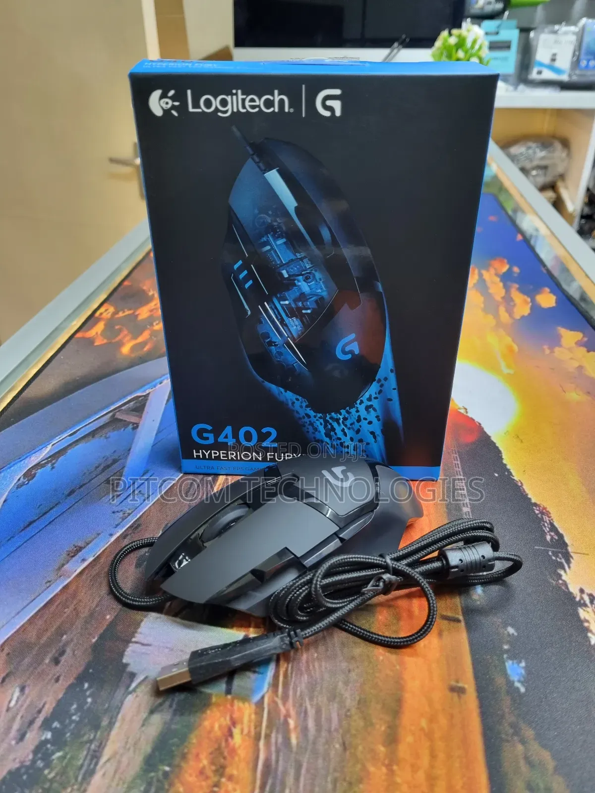 Logitech G402 Hyperion Fury FPS Gaming Mouse