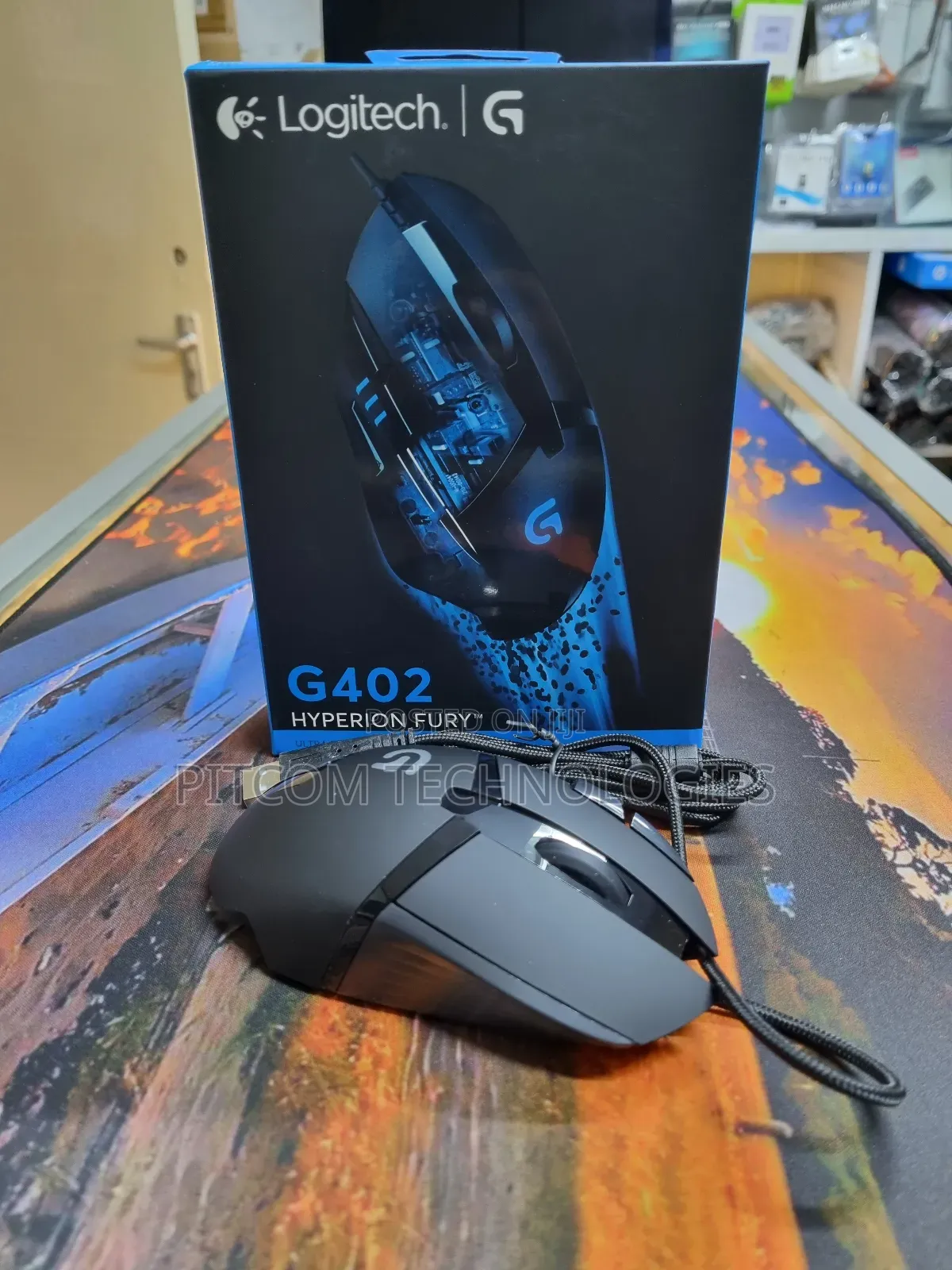 Logitech G402 Hyperion Fury FPS Gaming Mouse