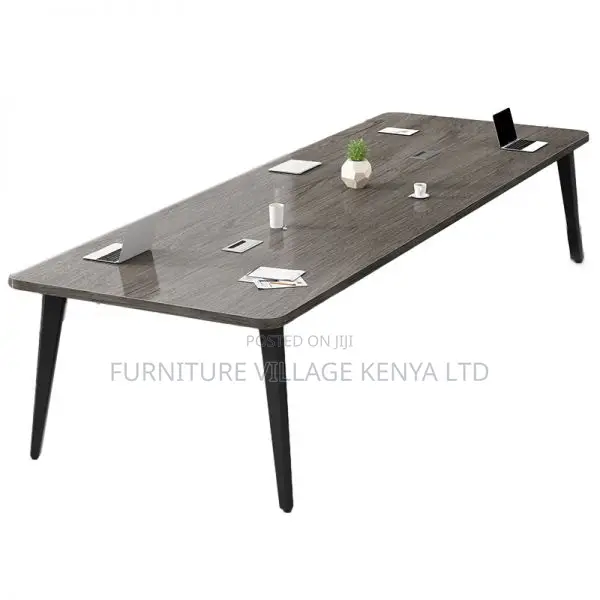 Office Table: 2-Meter Writing Meeting Table Without Storage
