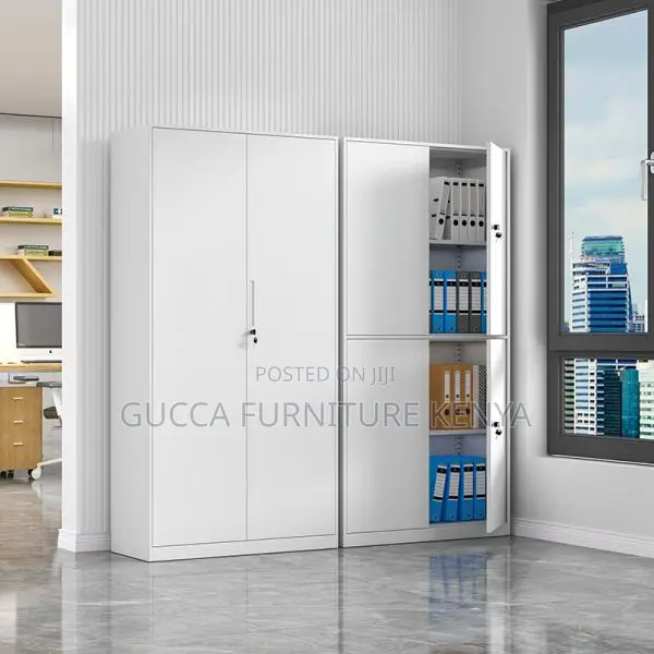 Cabinets: 4 Doors Director's Office File Storage Cabinet
