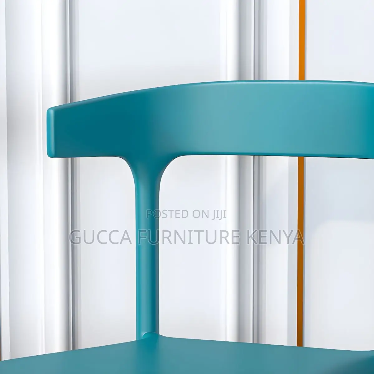 Dining Chair:Armless Chair for Kitchen With Plastic Legs