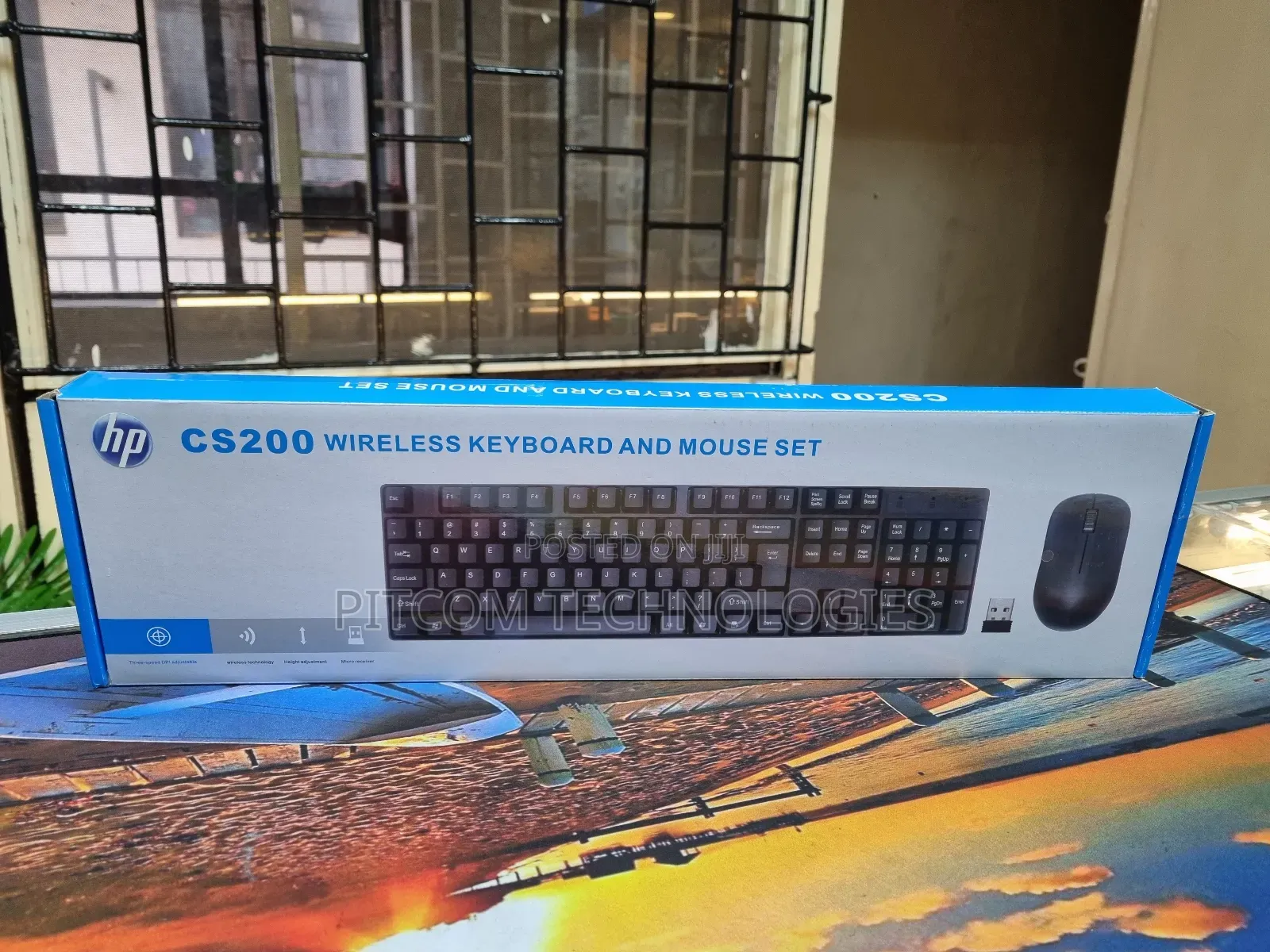 Cs200 Wireless Keyboard and Mouse Set