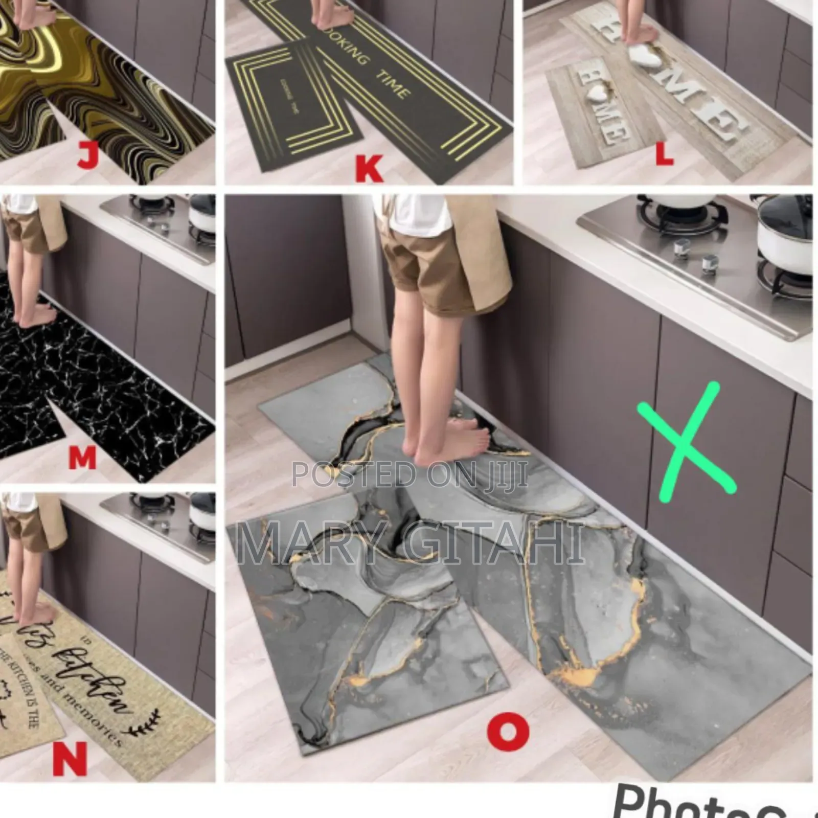 Many Prints *Kitchen Anti-Slip Mats*