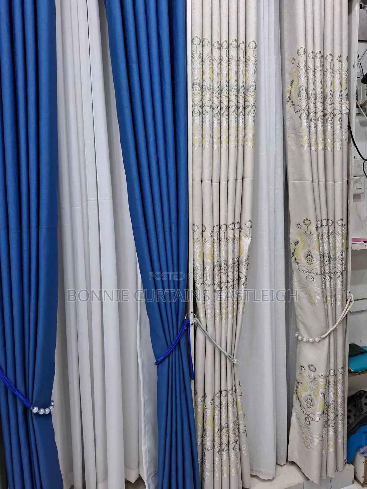 Blue Blackout Curtains