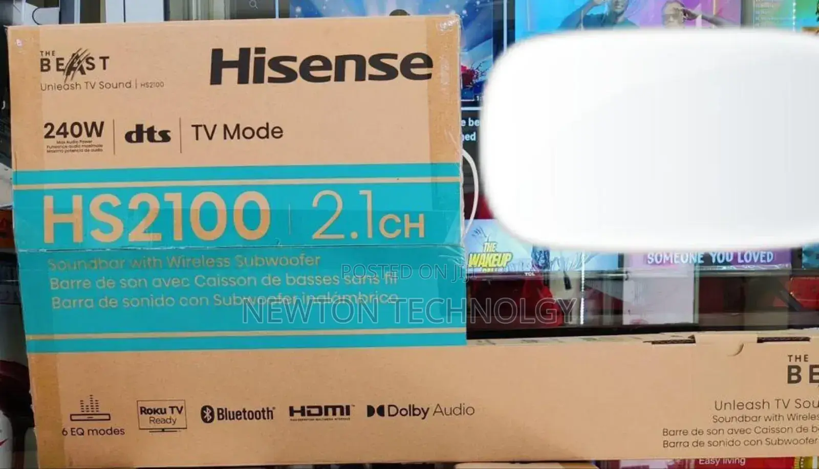 Hs2100 Hisense Sound Bar
