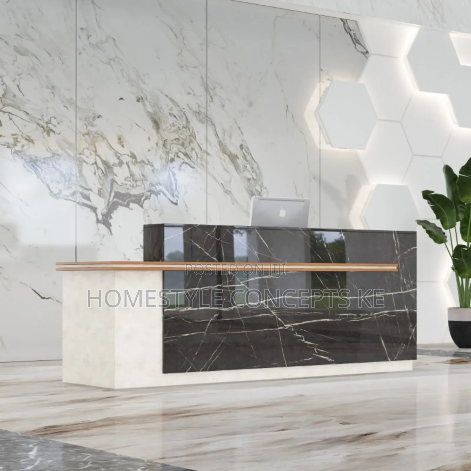 Office Reception Desk Counter Fittings Renovations