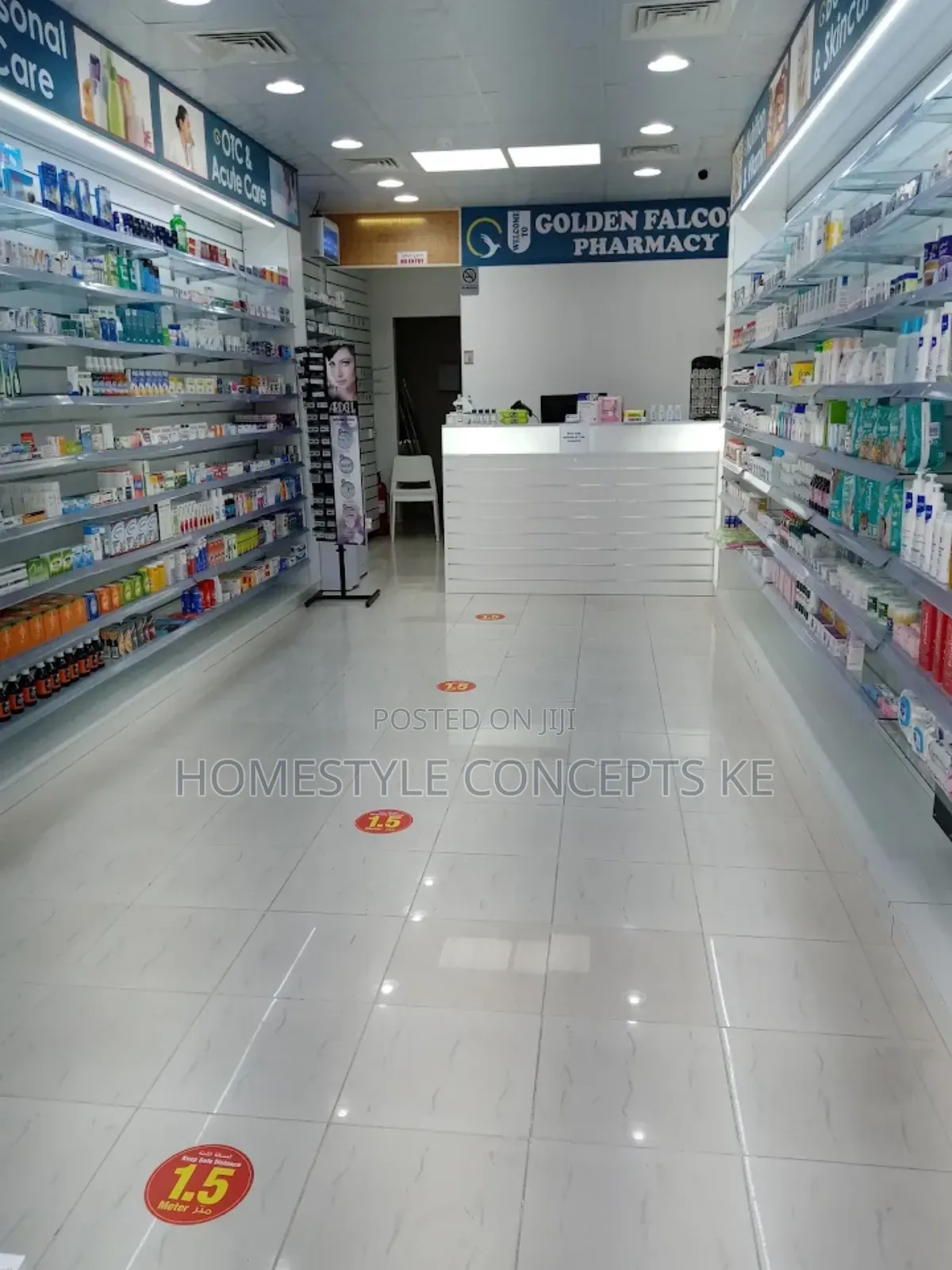 Modern Pharmacy Chemists Shop Interior Fittings Design