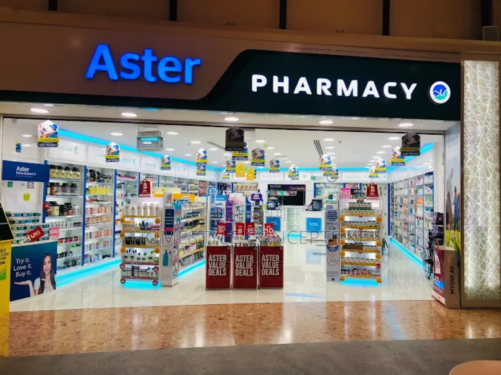 Modern Pharmacy/Chemists Interiors Fittings