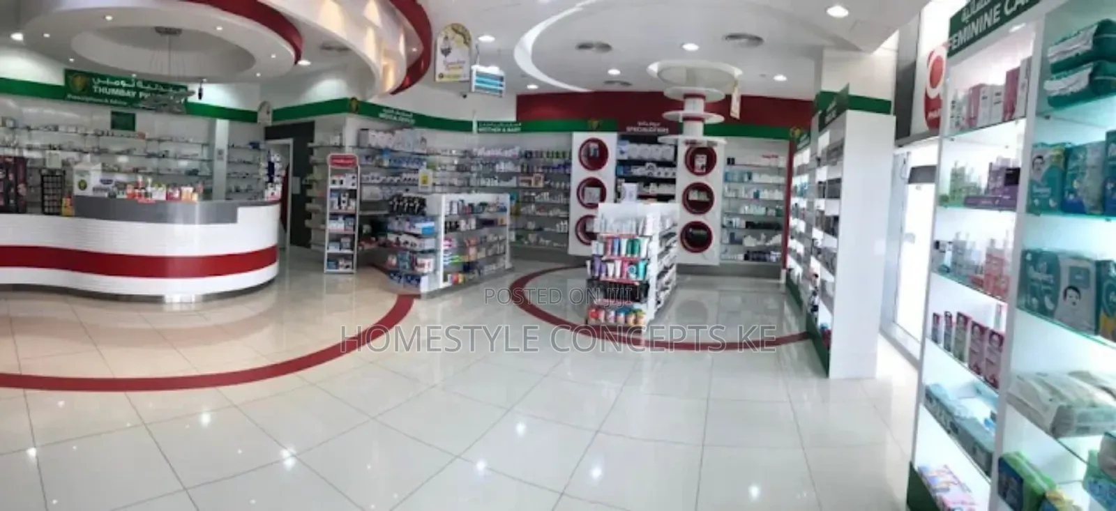 Modern Pharmacy/Chemists Interiors Fittings