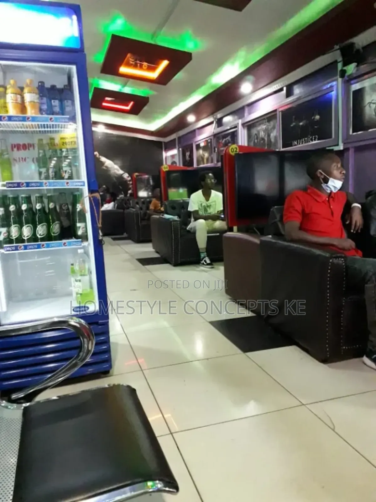 Gaming Gamers Lounge Room Space Club Interior Design
