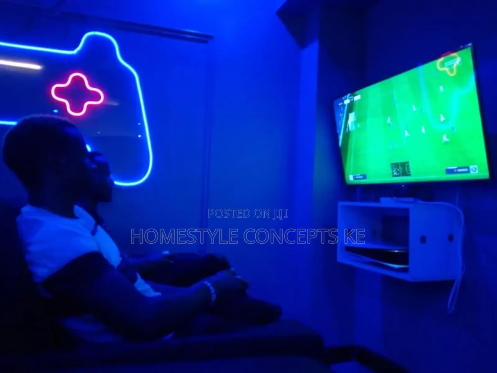 Gaming Gamers Lounge Room Space Club Interior Design