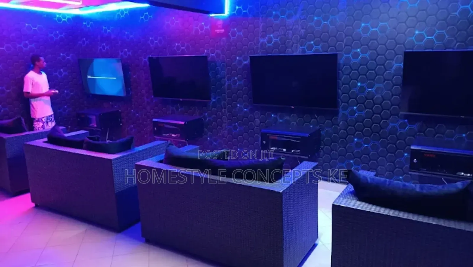 Gamers Spot Gaming Lounge Hub Interior Design Services
