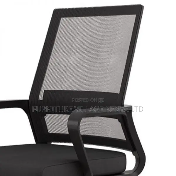 Office Chair:Adjustable Swivel Mesh Mid-Backrest Board Chair