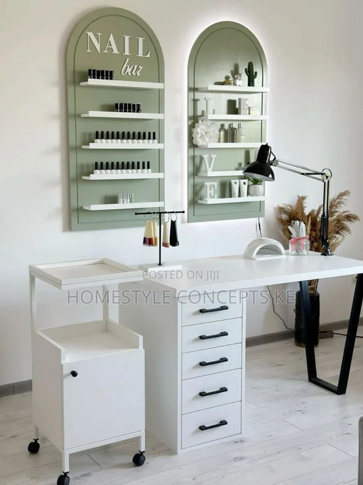 Spa Nails Polish Shop Salon Beauty Space Interiors.