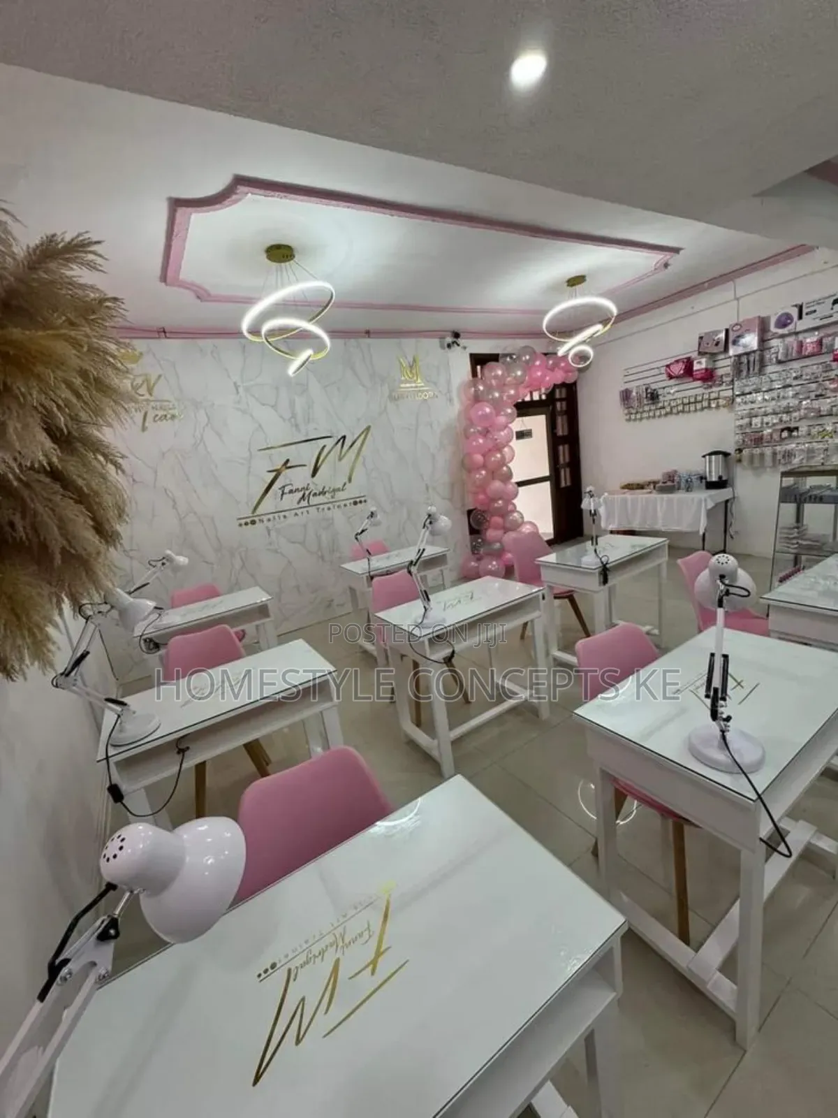 Executive Nail Spa Salonbeauty Shop Interior Design Services