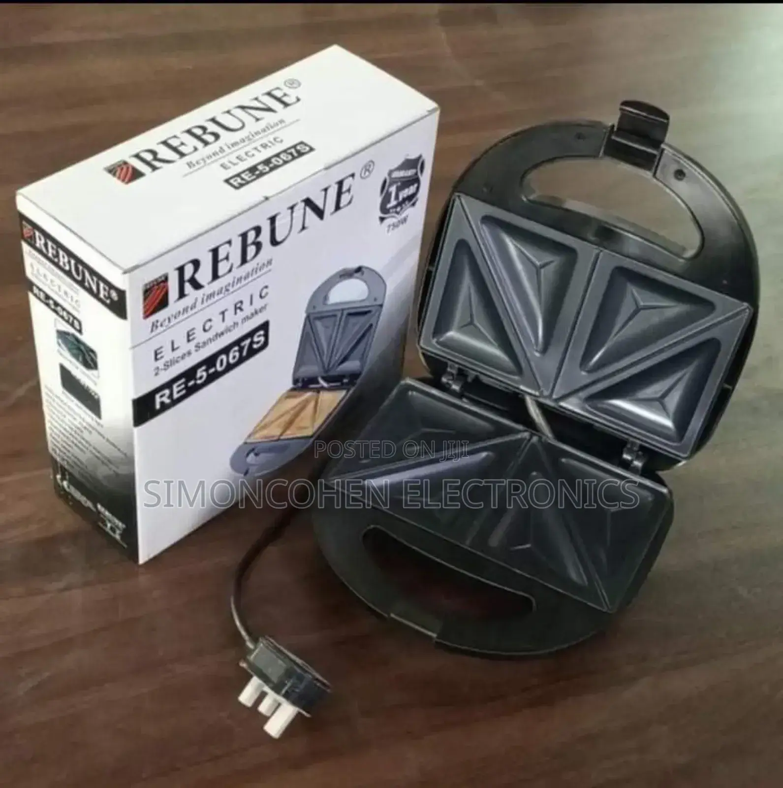 Rebune 2 Slice Sandwich Maker