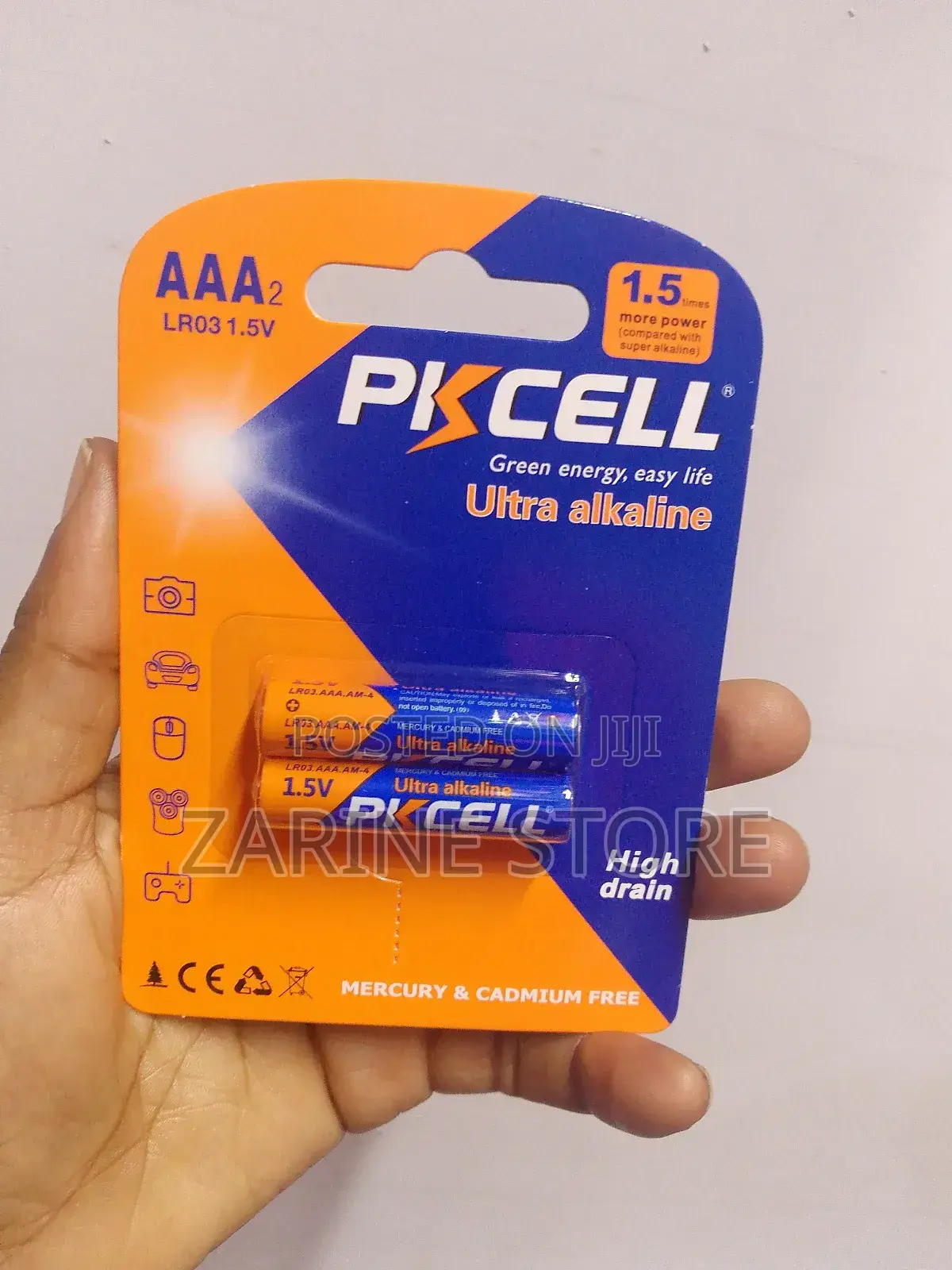 Pkcell Ultra Alkaline Triple a Batteries 1.5v