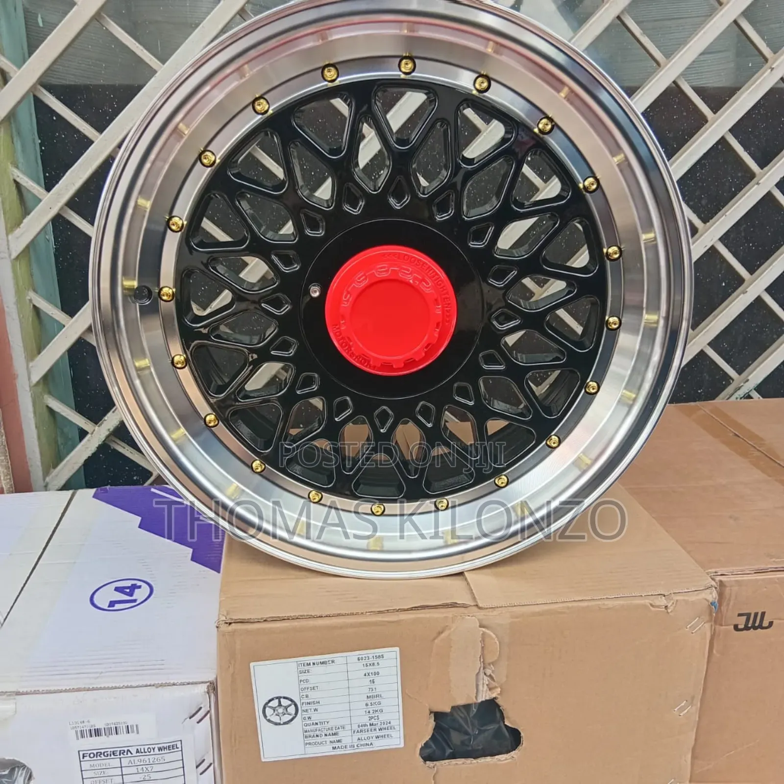 Size 17 10/100/114 BBS Rims