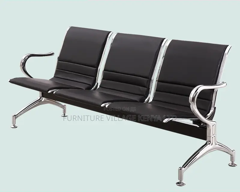 Benches;3-Seater Infusion Semi Padded Office Lobby Bench