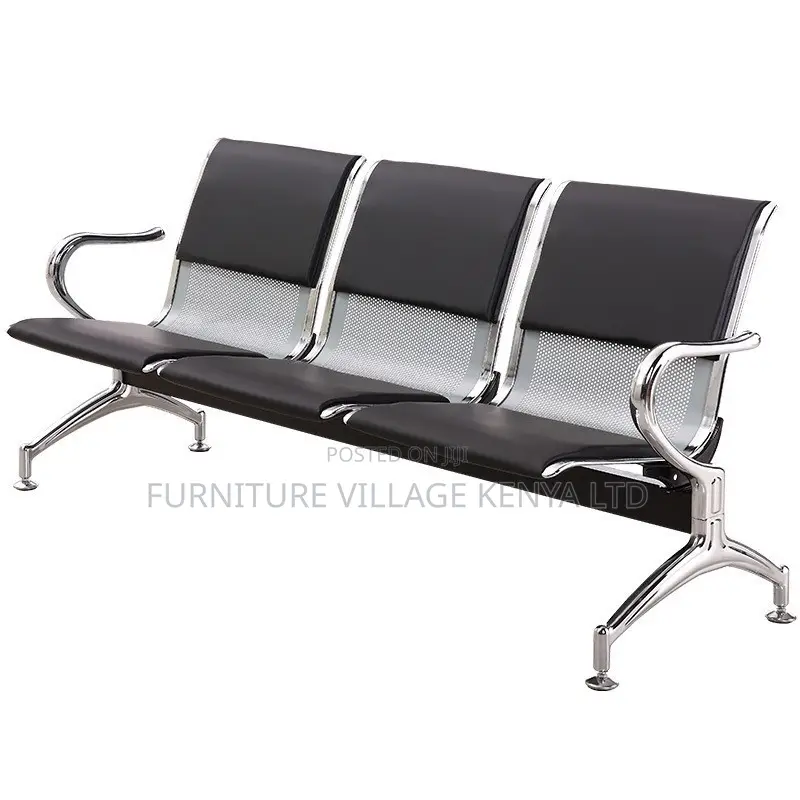 Benches;3-Seater Infusion Semi Padded Office Lobby Bench