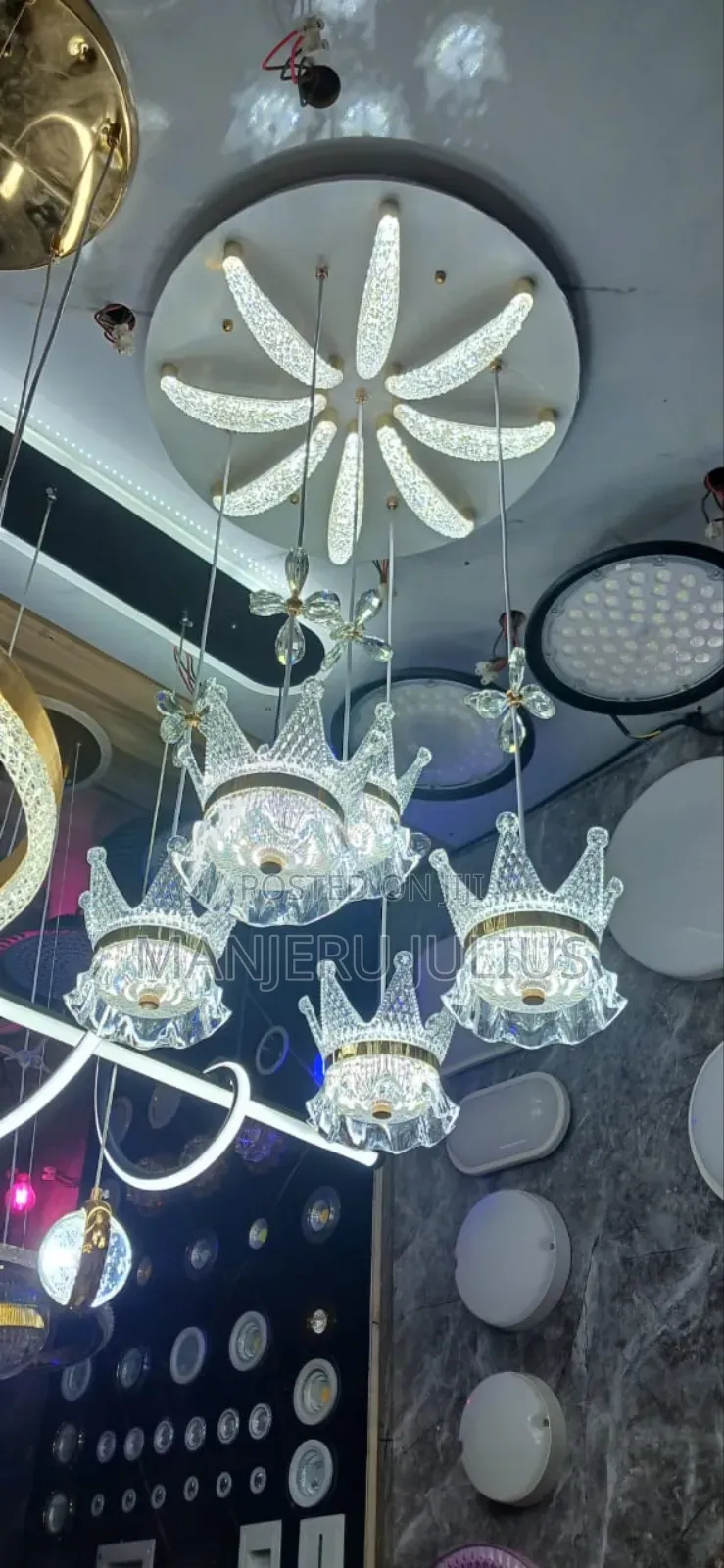 Luxurious Led Hanging Chandelier