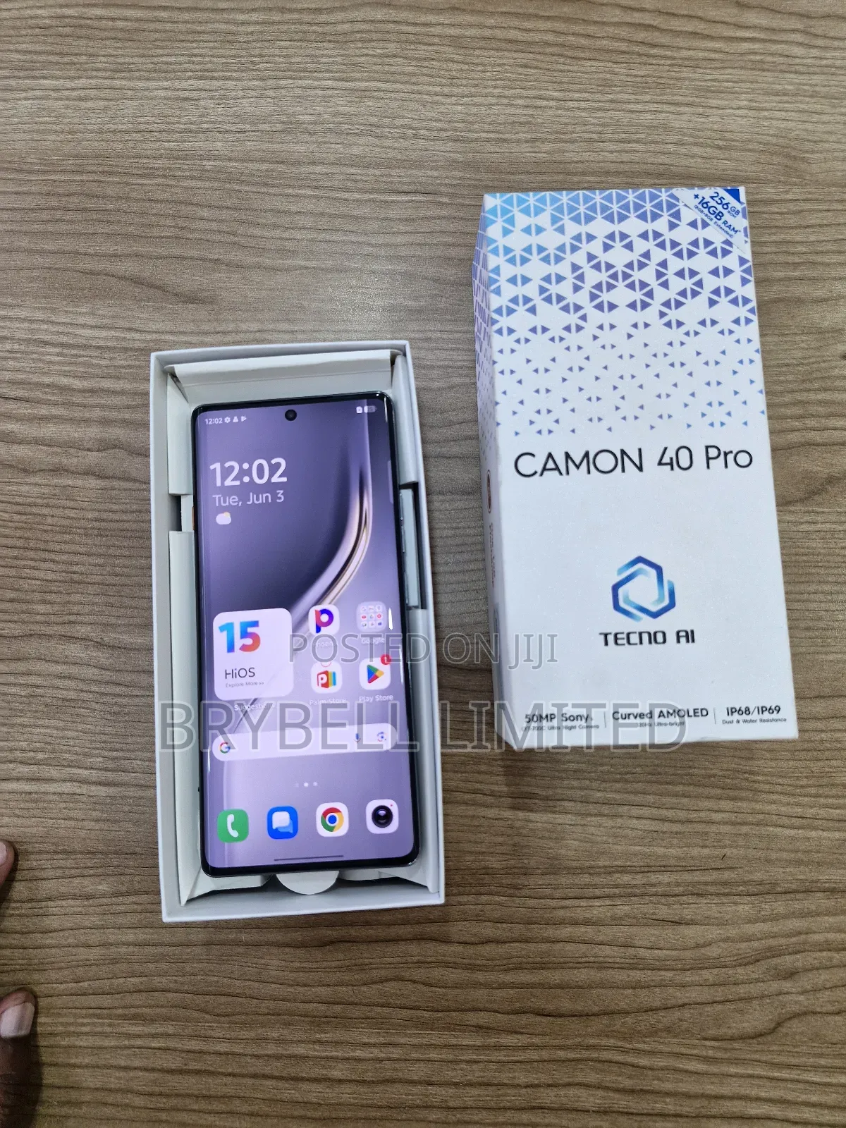 Tecno Camon 40 Pro 256 GB Black