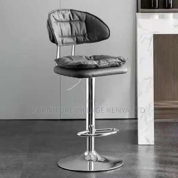 Office Stool: Rotatable Upholstery Counter Office Stool