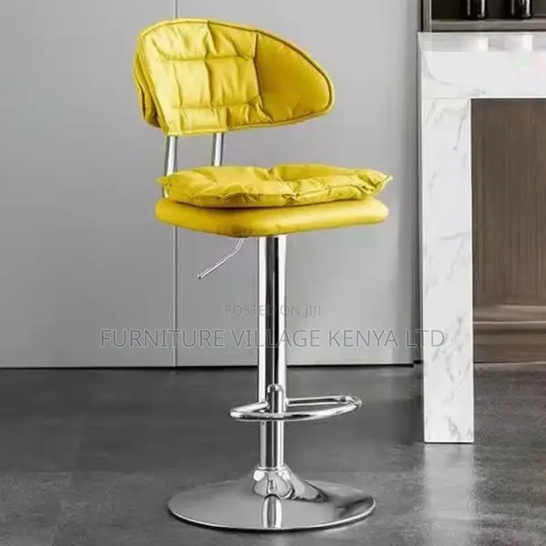 Office Stool: Rotatable Upholstery Counter Office Stool