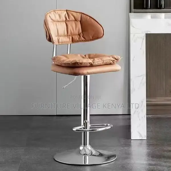 Office Stool: Rotatable Upholstery Counter Office Stool