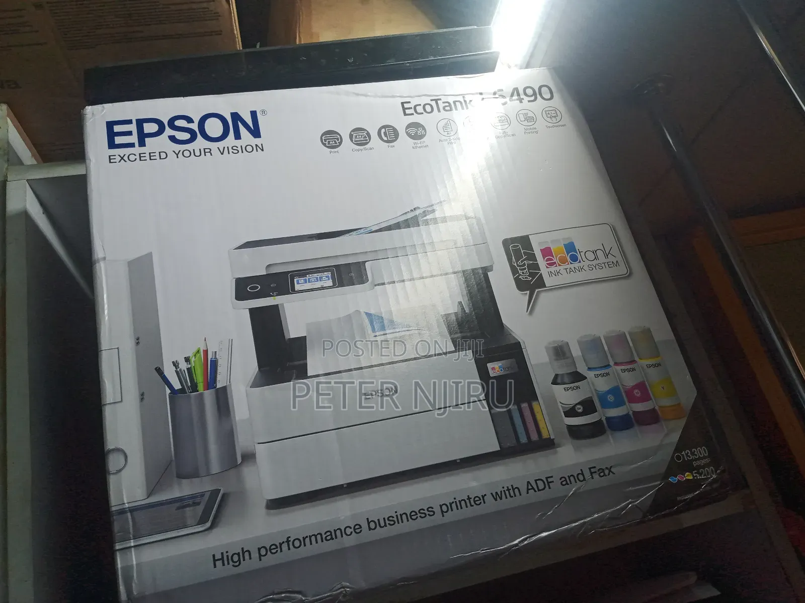 Epson Ecotank L6490 – High-Performance 4-in-1 Ink Tank Print