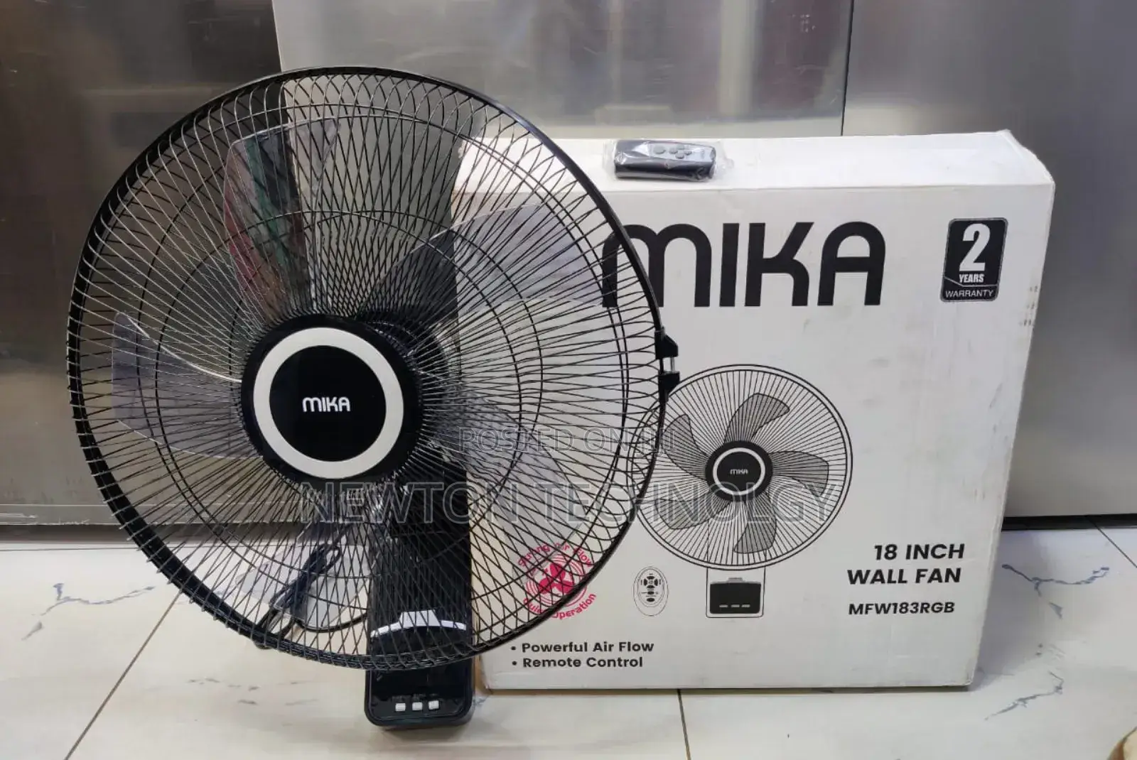 18 Inches Wall Fan With Remote