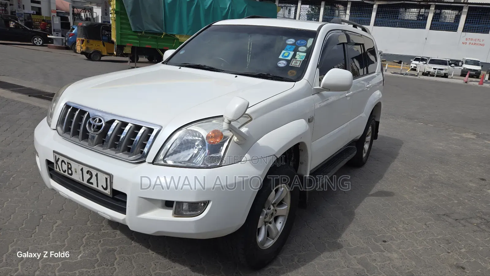 Toyota Land Cruiser Prado 2008 White