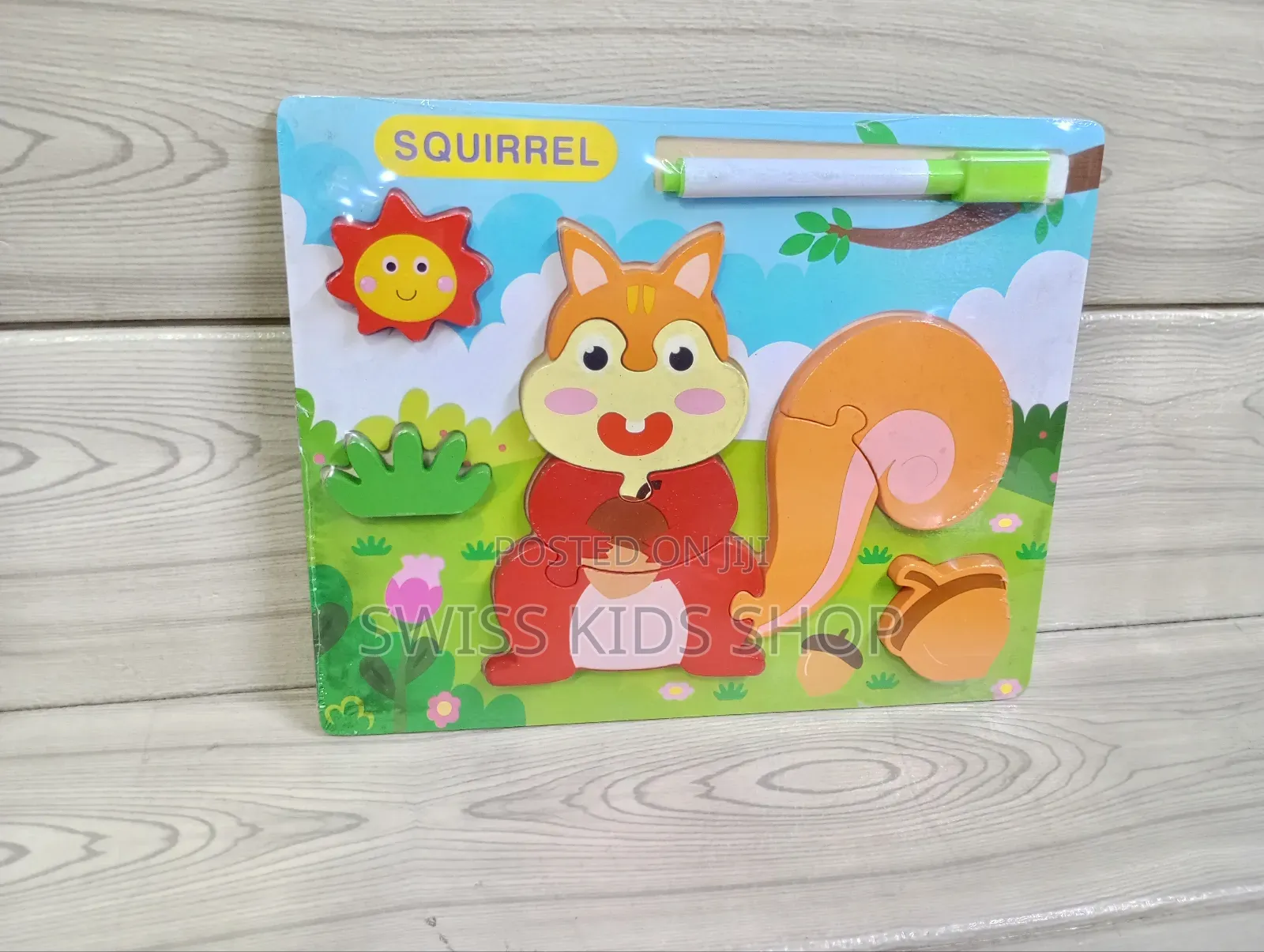 Kids Jigsaw Puzzles With Writing Board