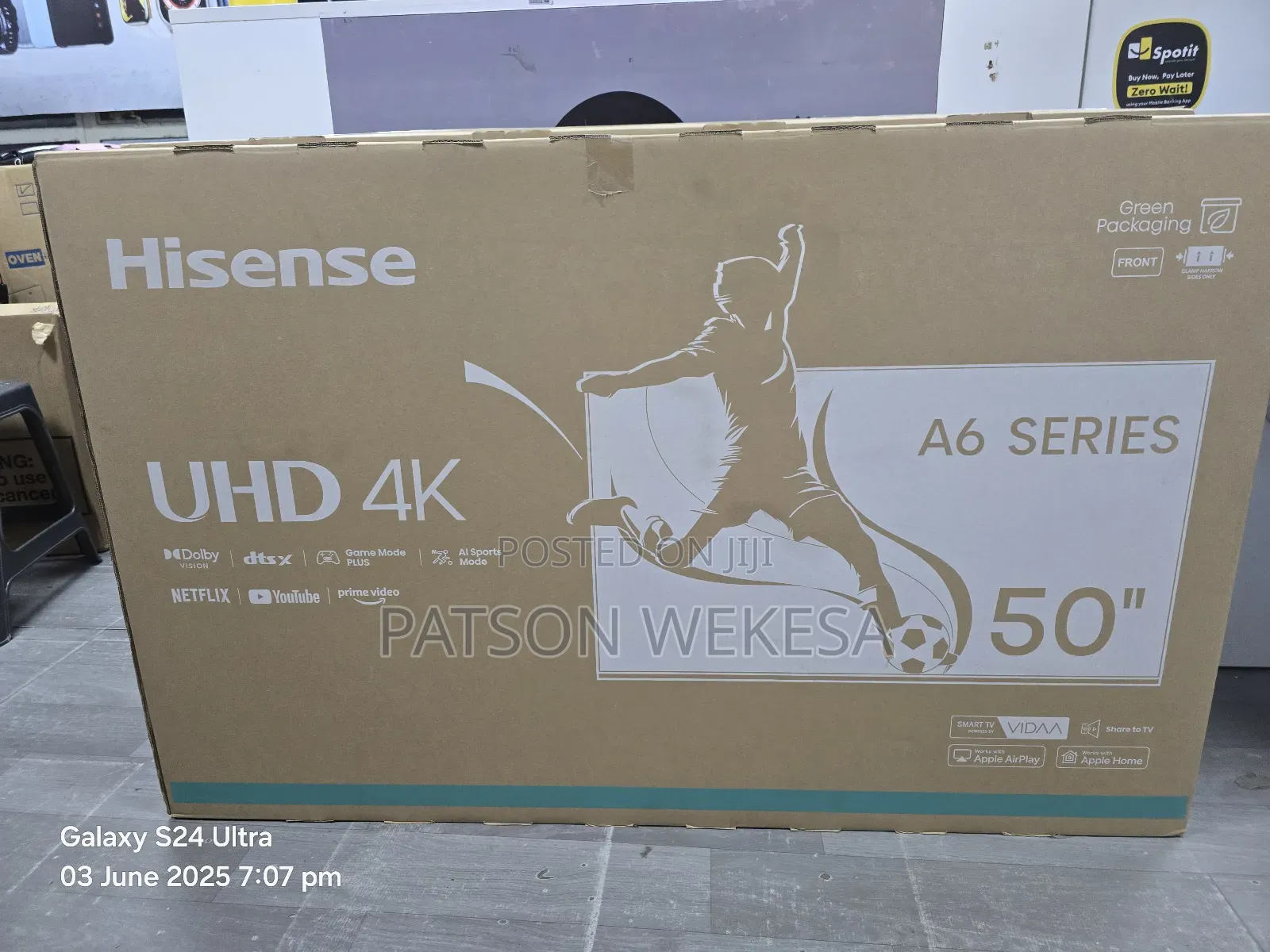 Hisense 50-Inch 50a6n Series Smart Uhd Tv