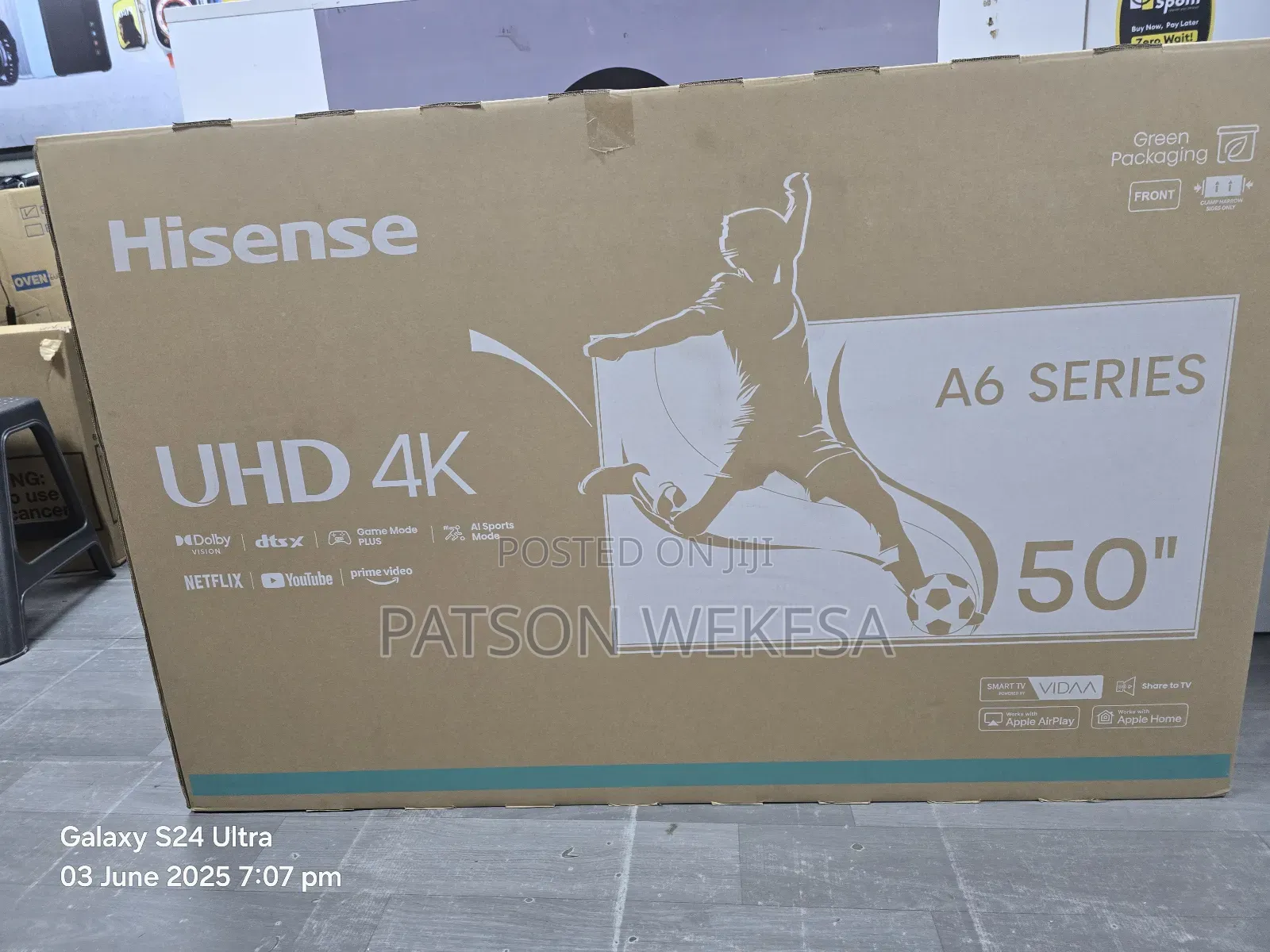 Hisense 50-Inch 50a6n Series Smart Uhd Tv