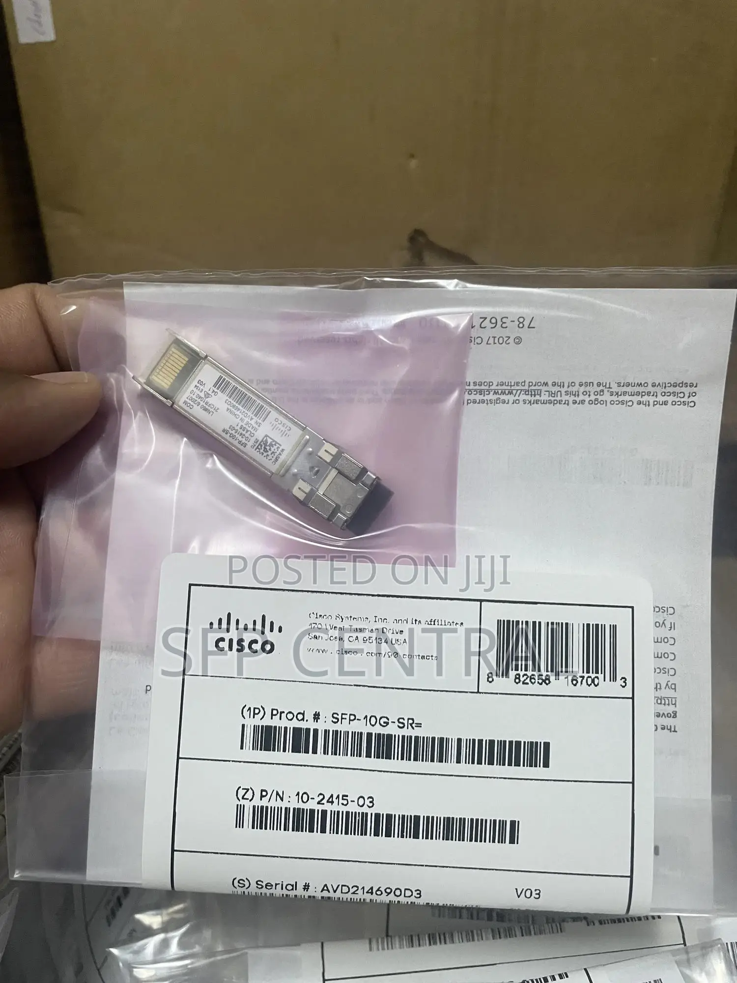 Cisco SFP-10g-Sr Module