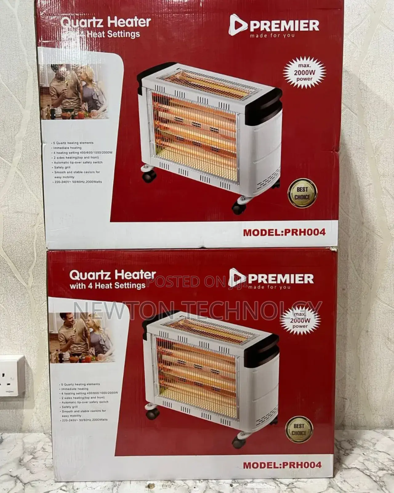 *1600w Power Room Heater With Humidifier