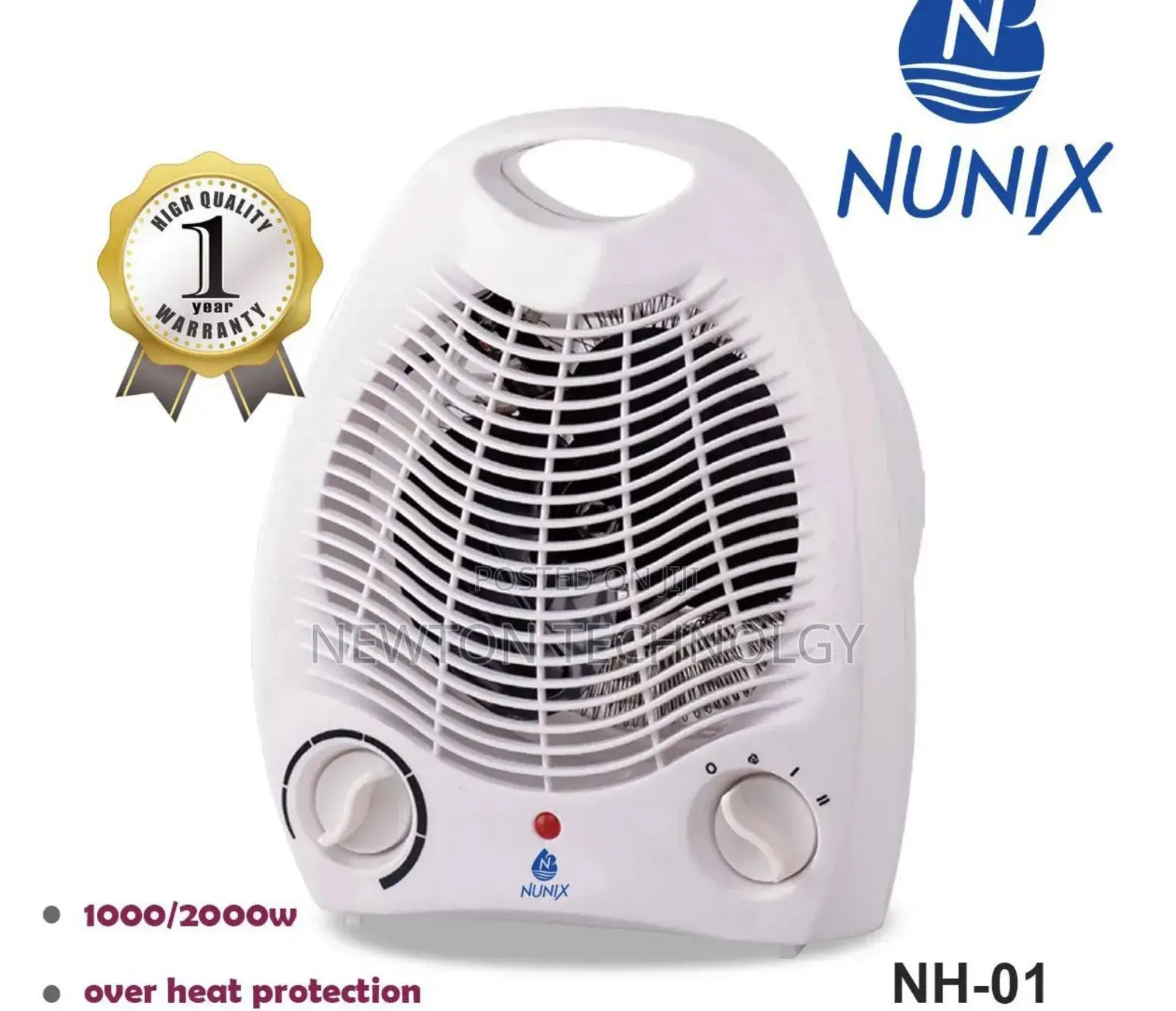 Nunix Fan Room Heater