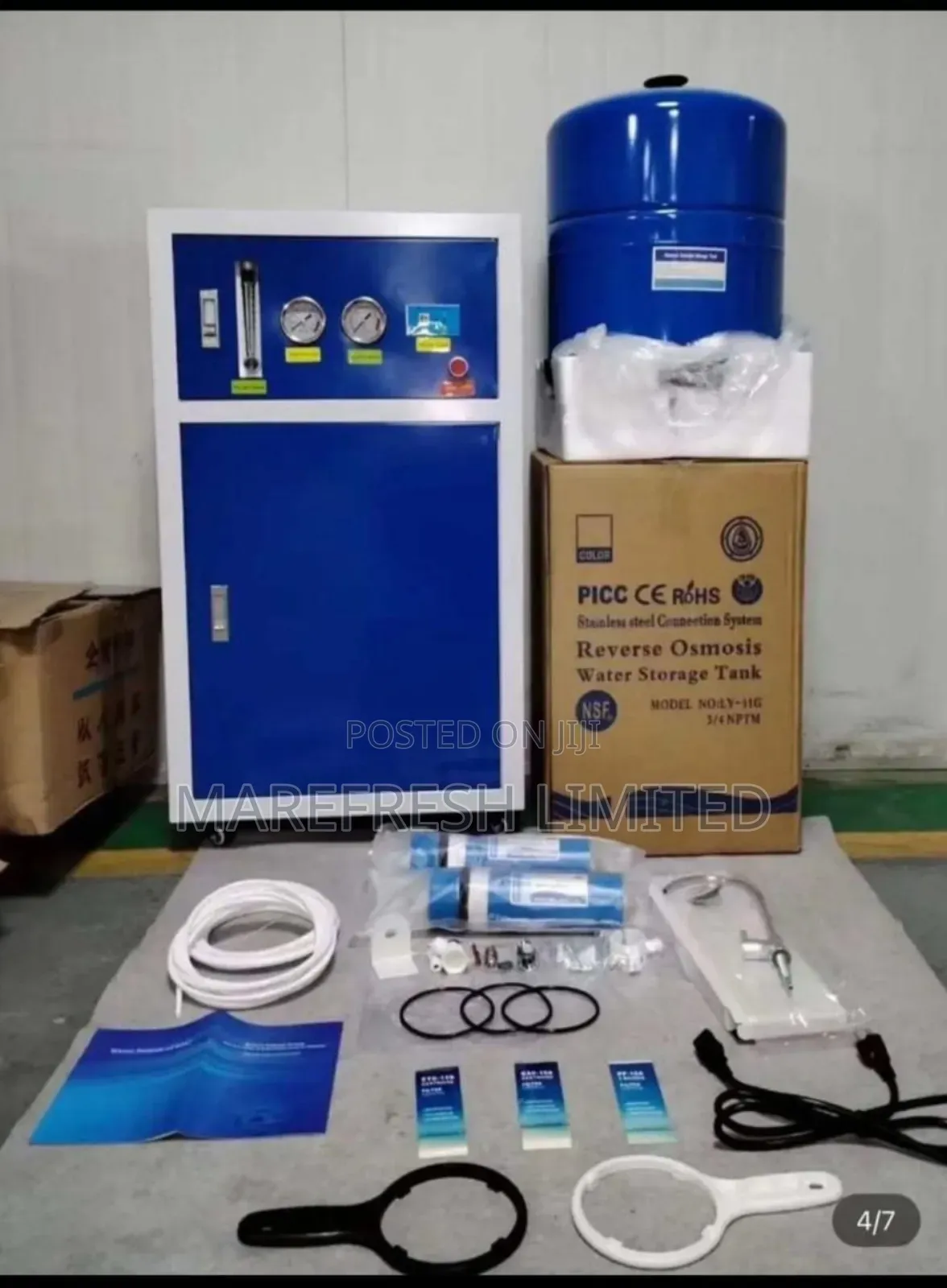 Reverse Osmosis Machine 125lph